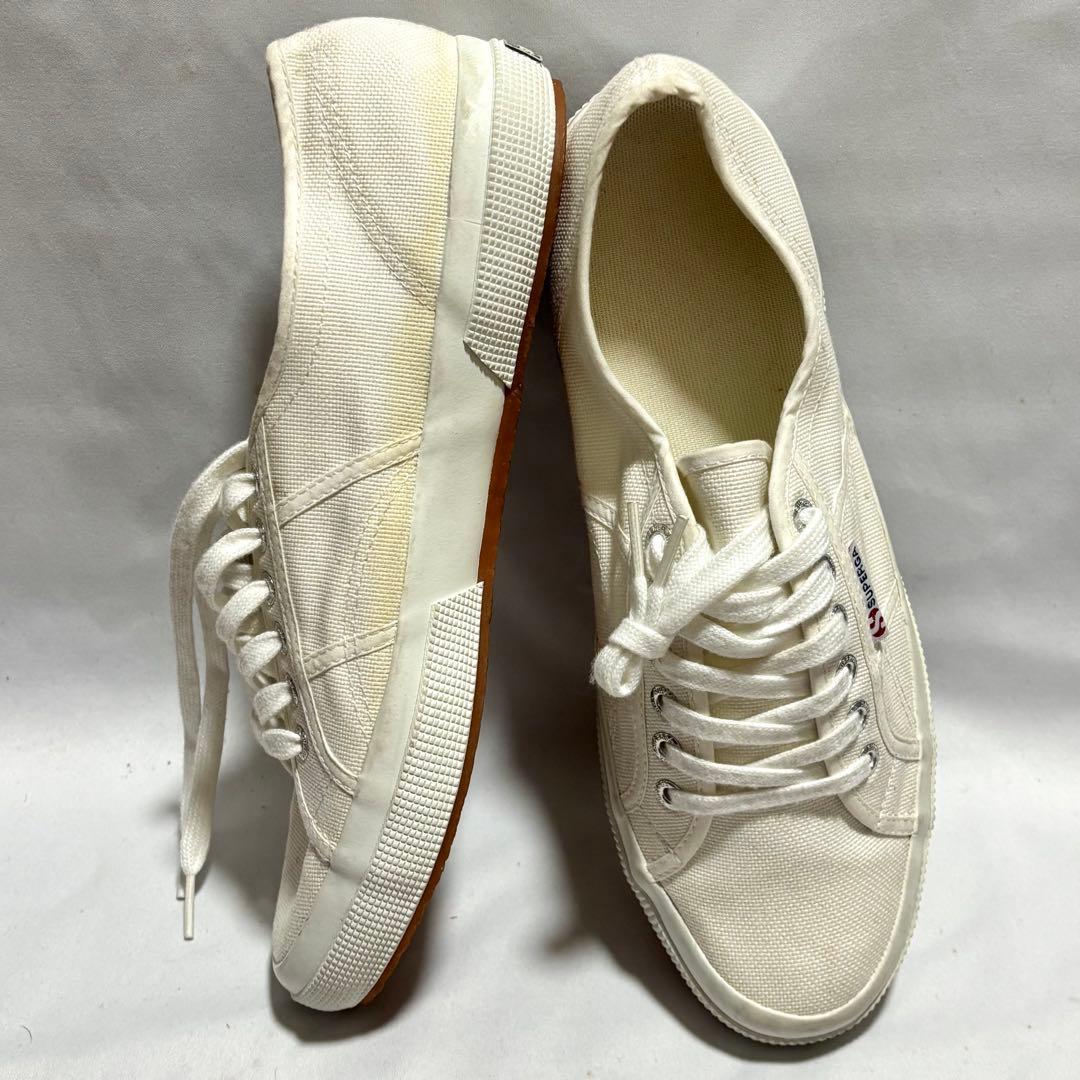 スペルガ SUPERGA 2750 ホワイト スニーカー 28.5cm シンプル — image 4