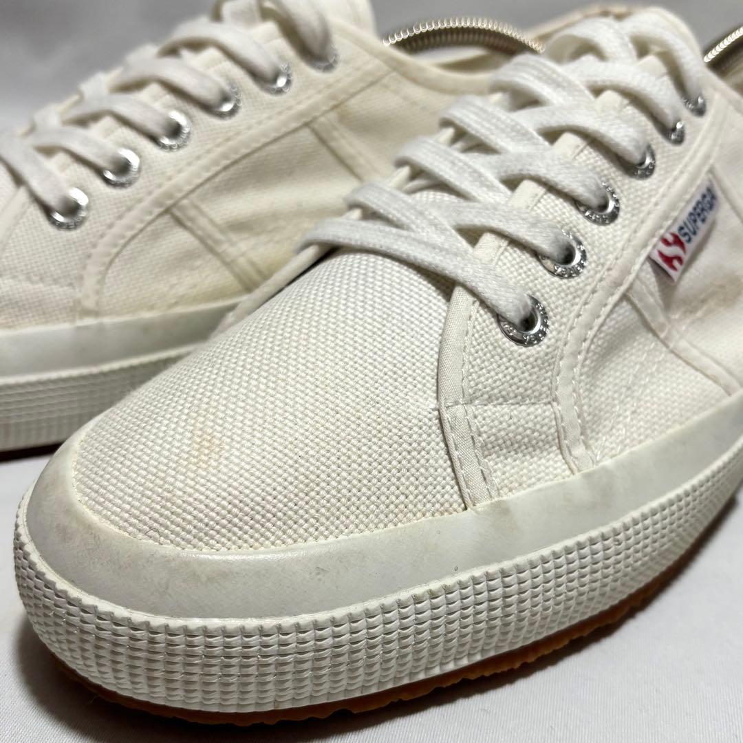 スペルガ SUPERGA 2750 ホワイト スニーカー 28.5cm シンプル — image 5