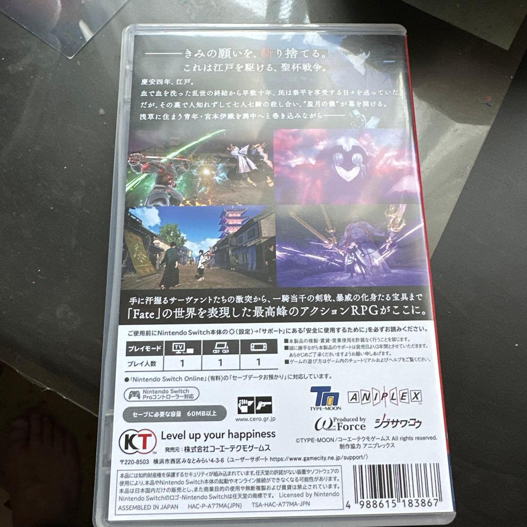 Nintendo Switch Fate/Samurai Remnant — image 2