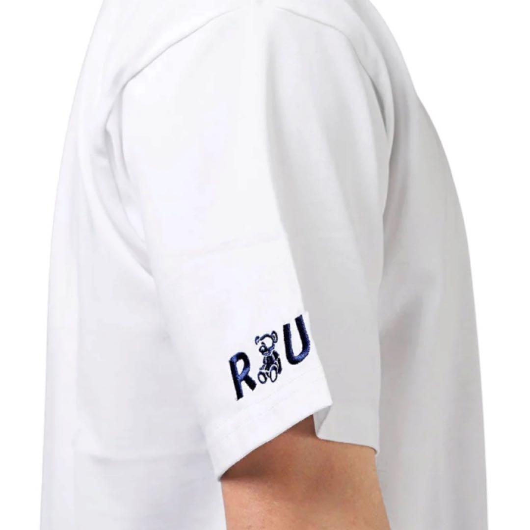 【SALE‼︎】RUMSODA ラムソーダ ベアプリントTシャツ Lサイズ 白 — image 3