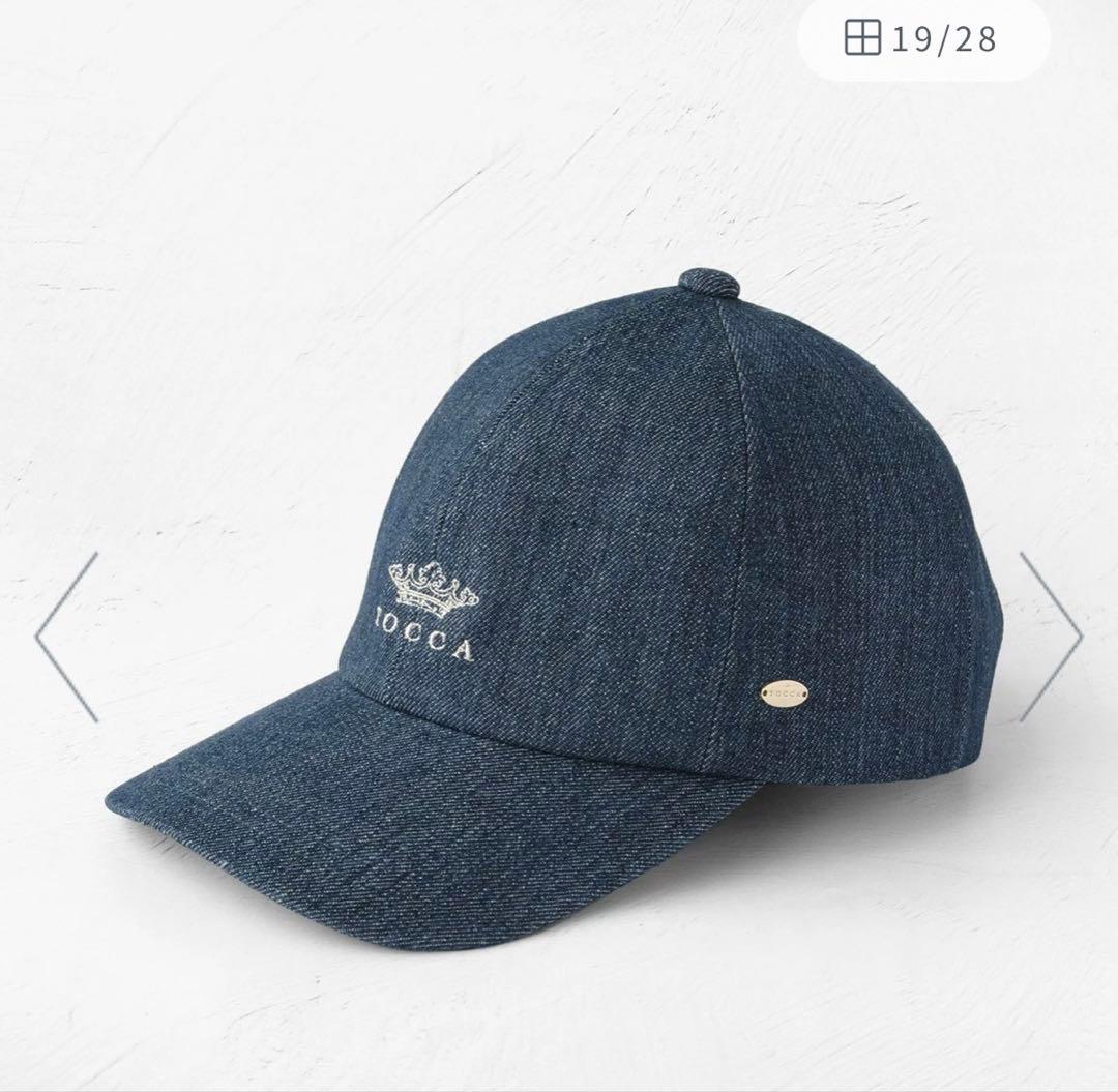 【美品】2026 TOCCA CROWNLOGOCAPデニム レディースキャップ — image 5