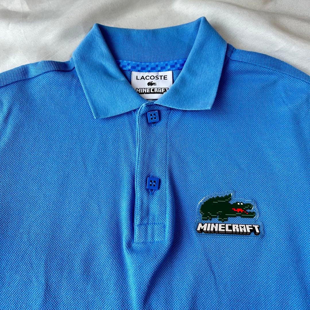 LACOSTE×Minecraft ポロシャツ 水色 116cm サイズ6 — image 2