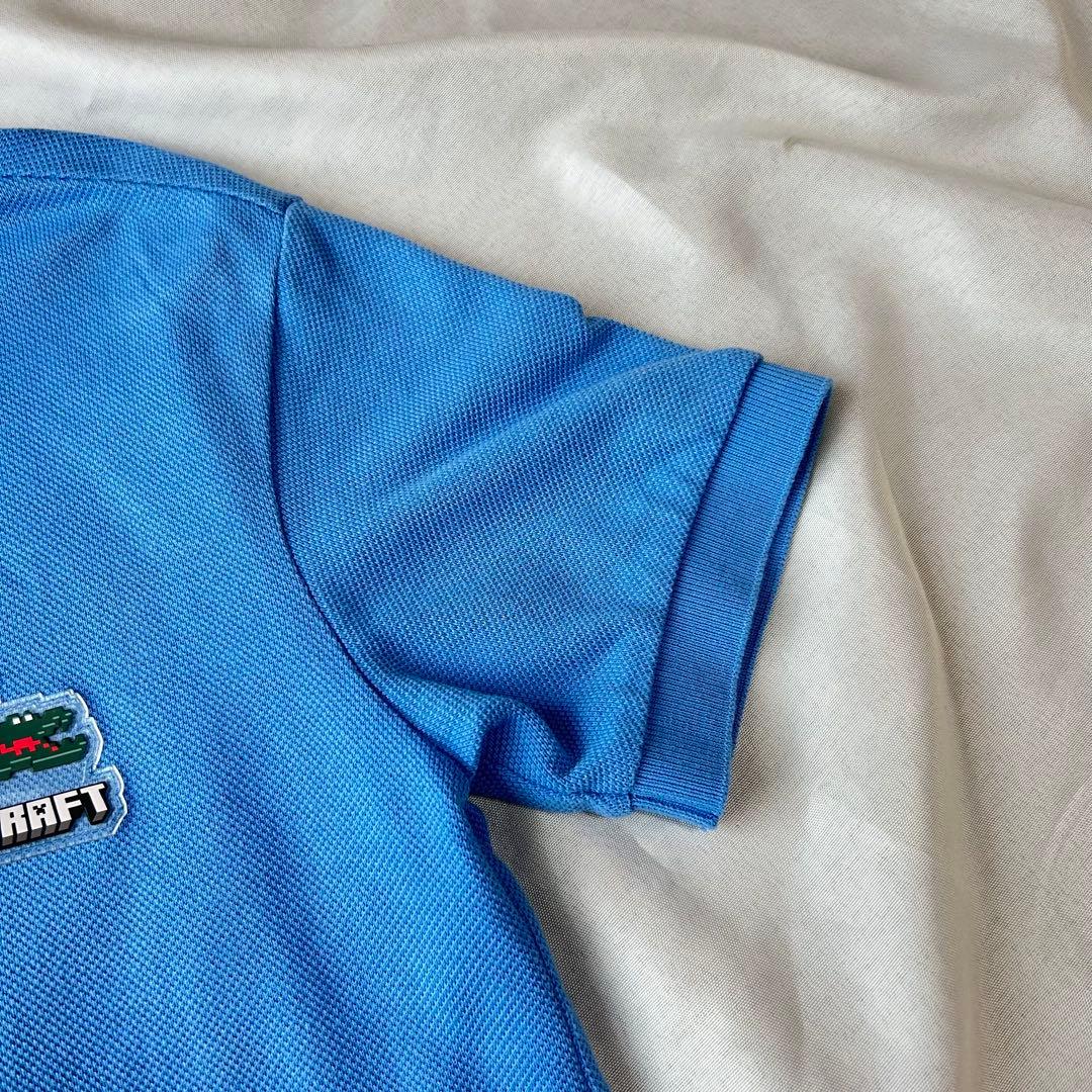 LACOSTE×Minecraft ポロシャツ 水色 116cm サイズ6 — image 4