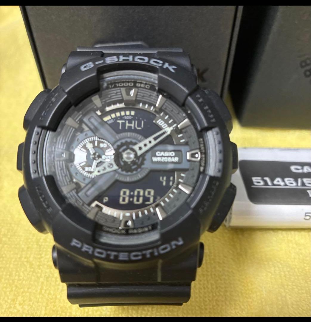 明日まで値下げ❣️CASIO Gショック 現行モデル　美品　GA-110-1BJF — image 2