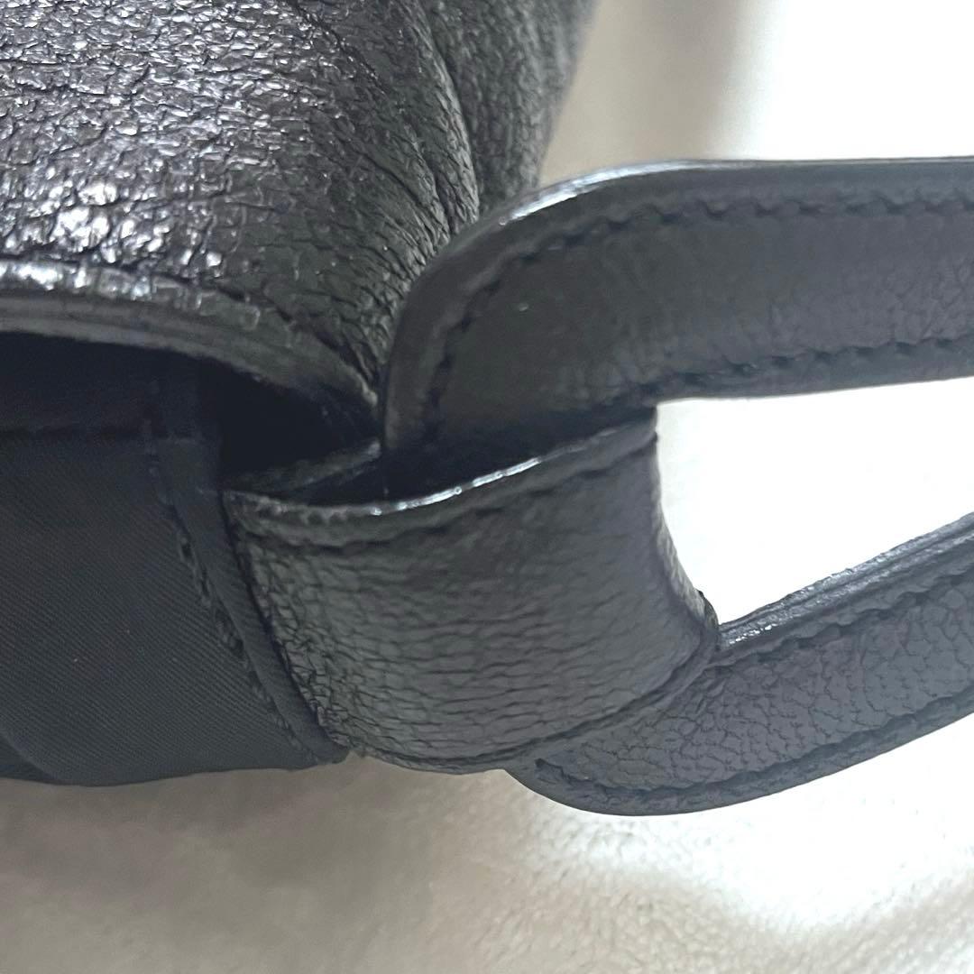 YIEN イエン 本革 レザー ワンショルダーITALY バック — image 4