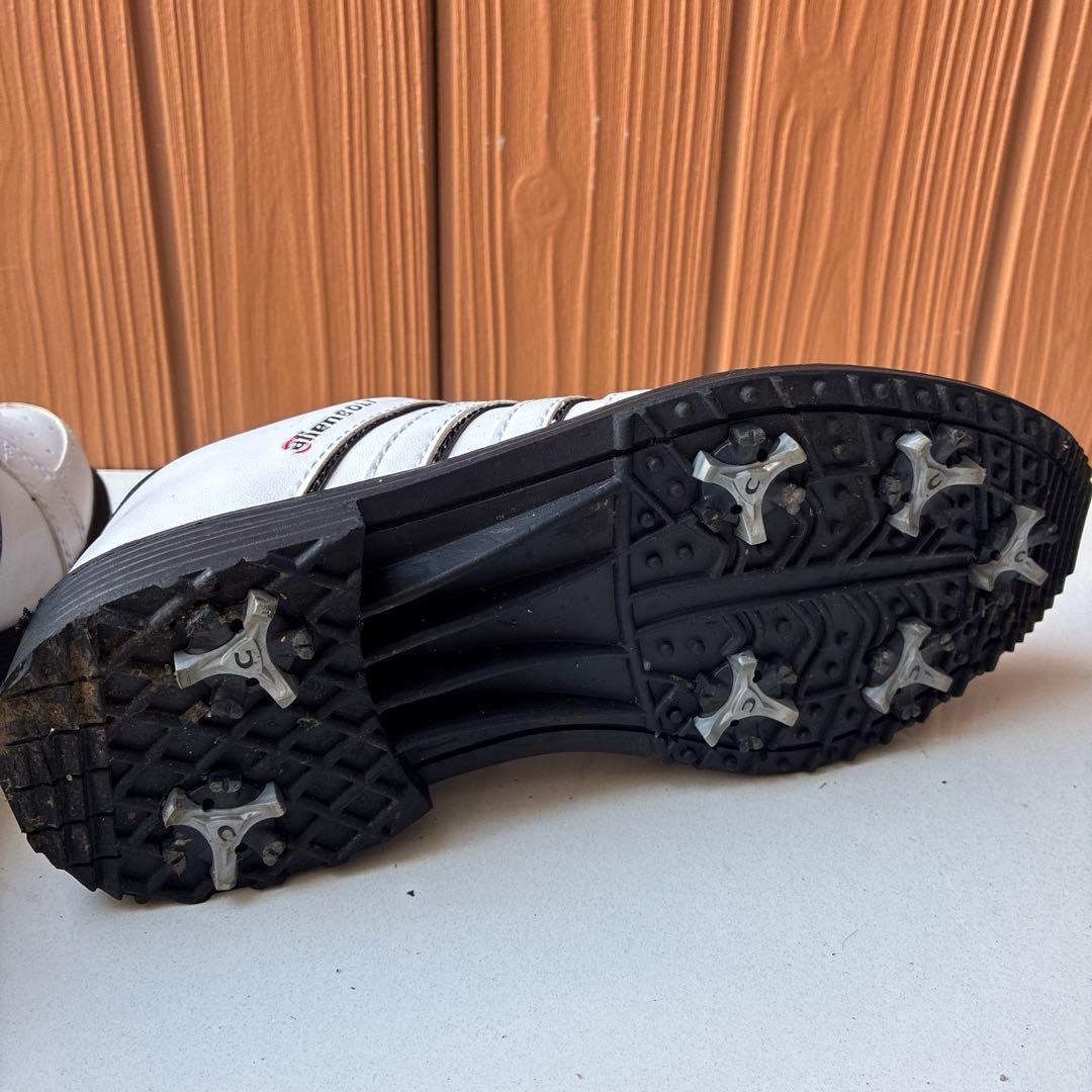 Alien Golf ゴルフシューズ ホワイト ブラック — image 4