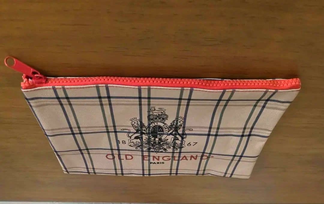 OLD ENGLAND PARIS チェック柄 ポーチ — image 2