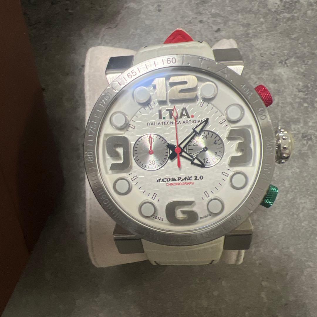 I.T.A. KOMPAK 2.0 ホワイト クロノグラフ　近日削除予定 — image 2