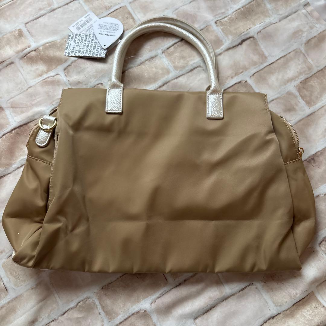 新品タグ付き　ROOTOTE ハンドバッグ ベージュ系 — image 2