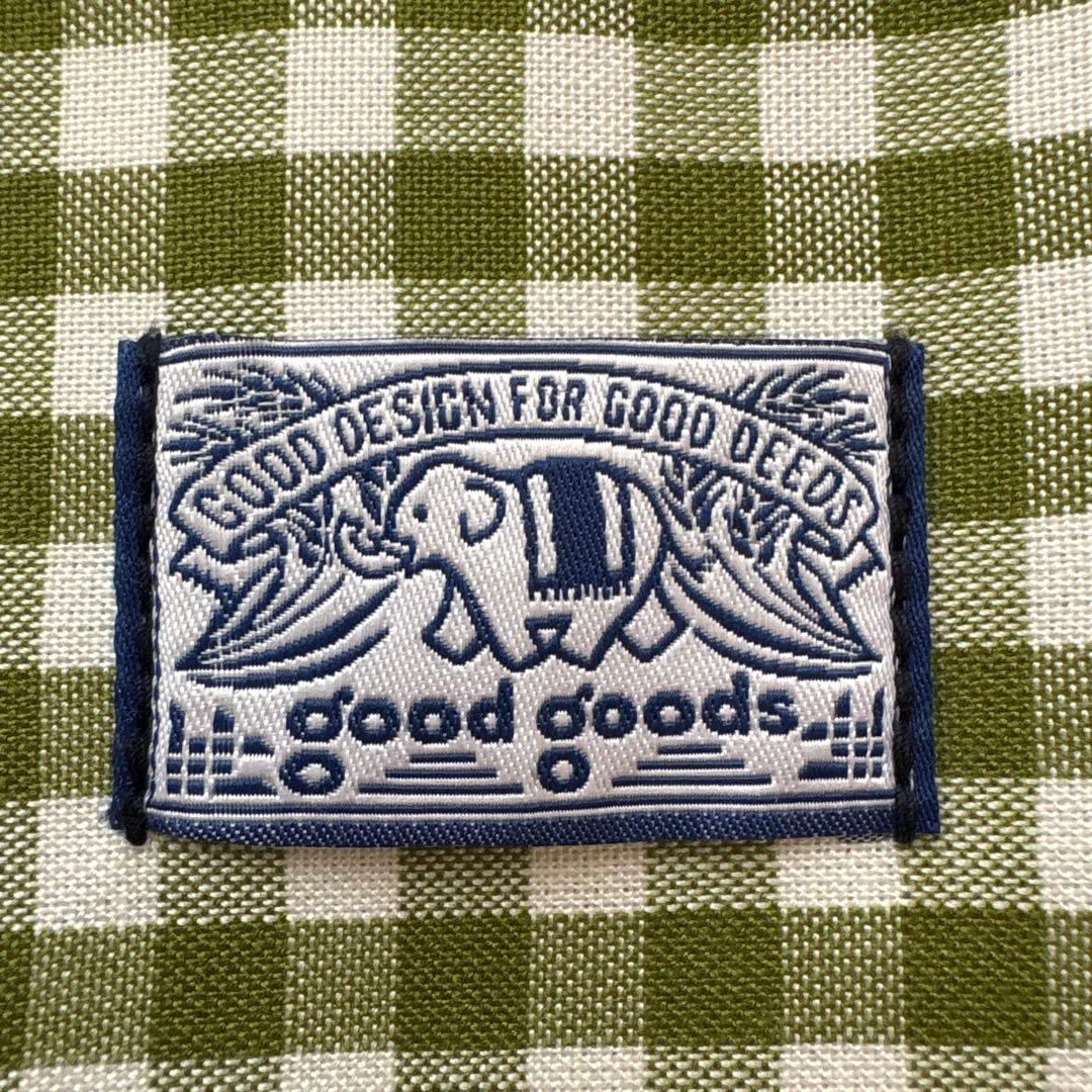 good goods 象ロゴ ギンガムチェック ハンドバッグ — image 2