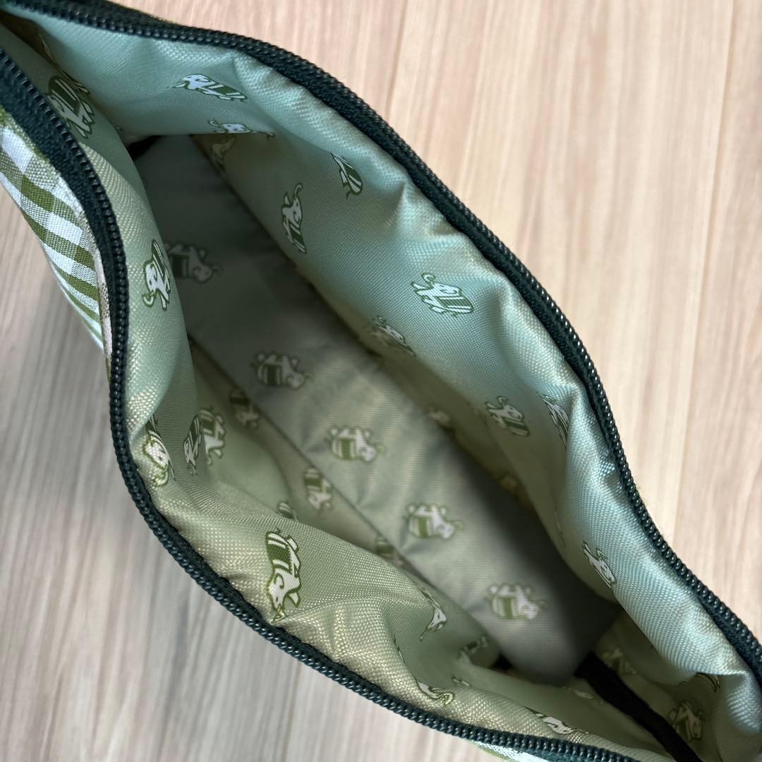 good goods 象ロゴ ギンガムチェック ハンドバッグ — image 4