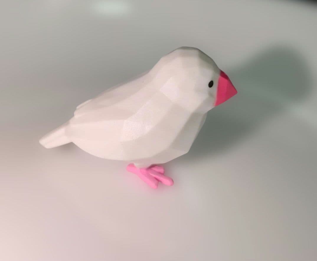 【ガチャ】かくかくとりとり♡白文鳥 フィギュア カプセルトイ — image 4