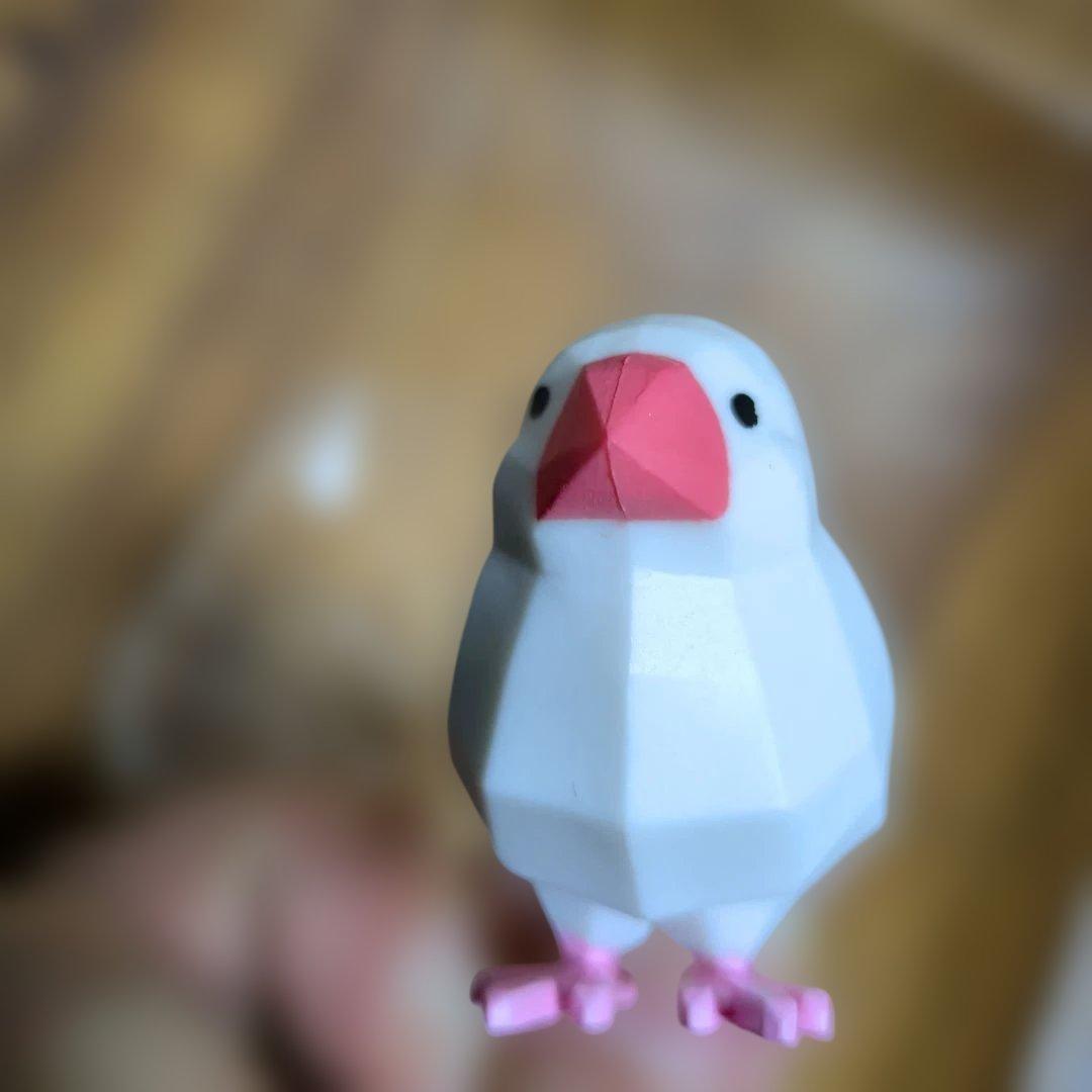 【ガチャ】かくかくとりとり♡白文鳥 フィギュア カプセルトイ — image 5