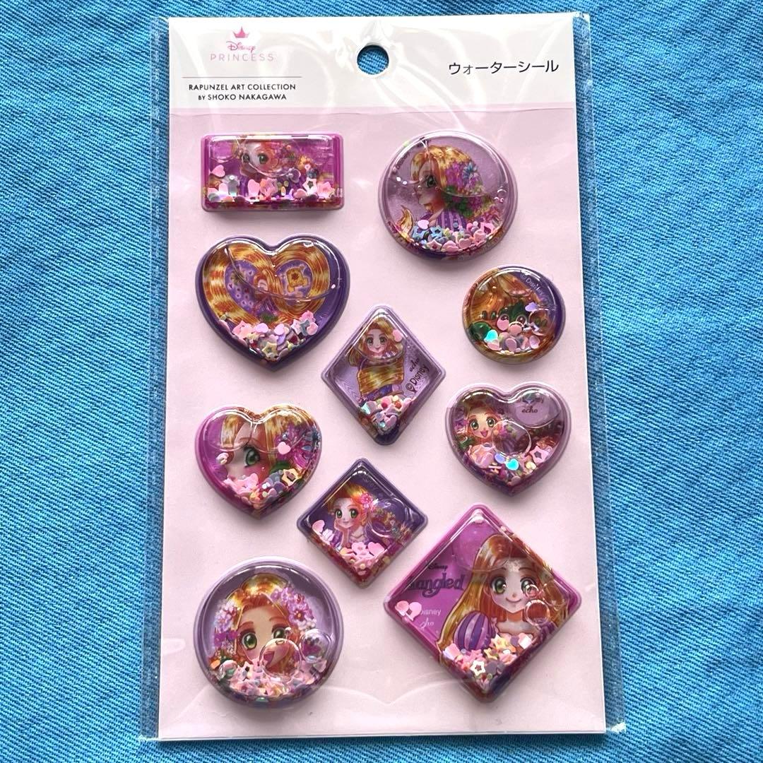 【E】ラプンツェル❤️ウォーターシール　中川翔子【品薄】立体　ディズニー　カプセル — image 2