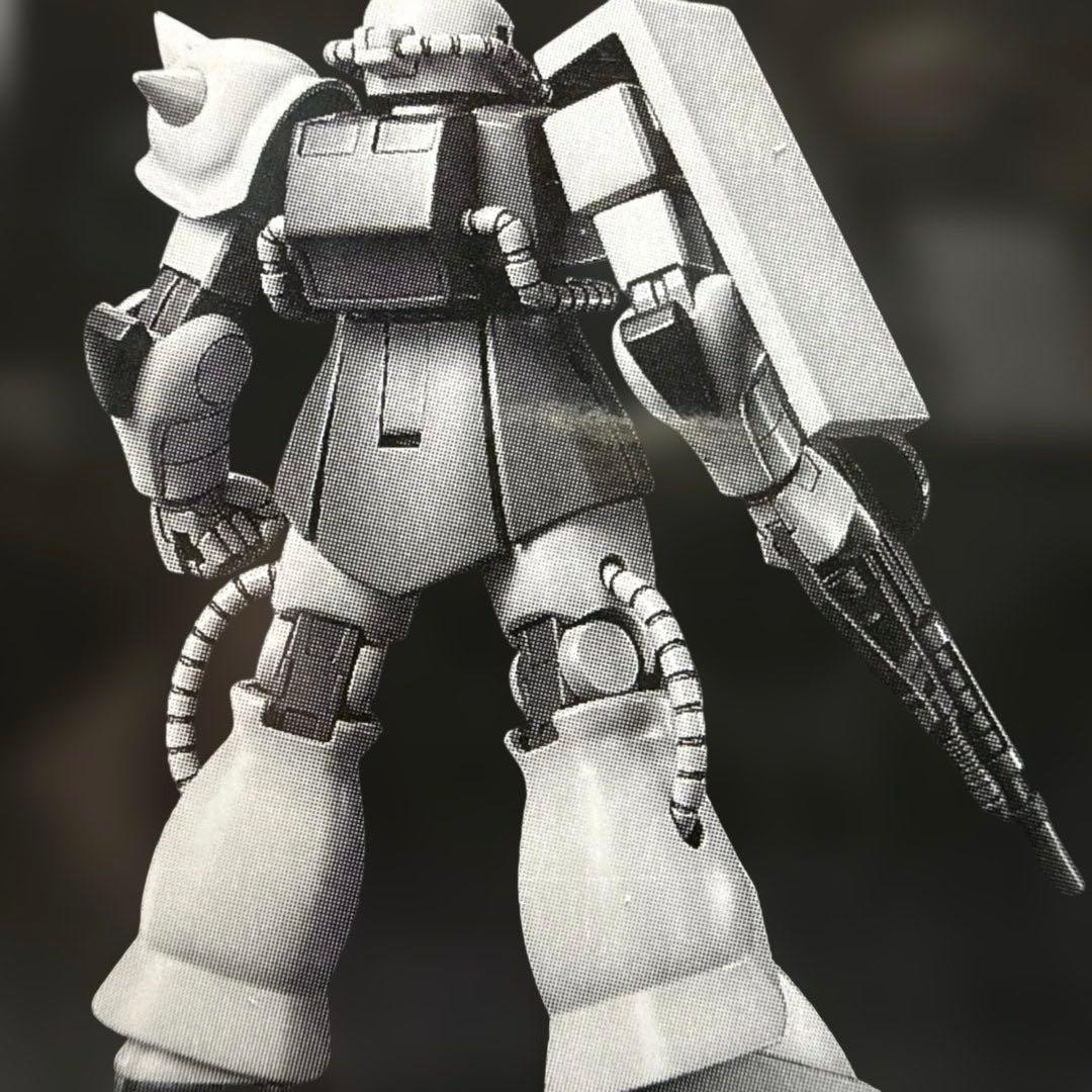 MS-06 量産型ザク バンダイホビーセンター専用エコプラ ダンボール梱包発送 — image 3