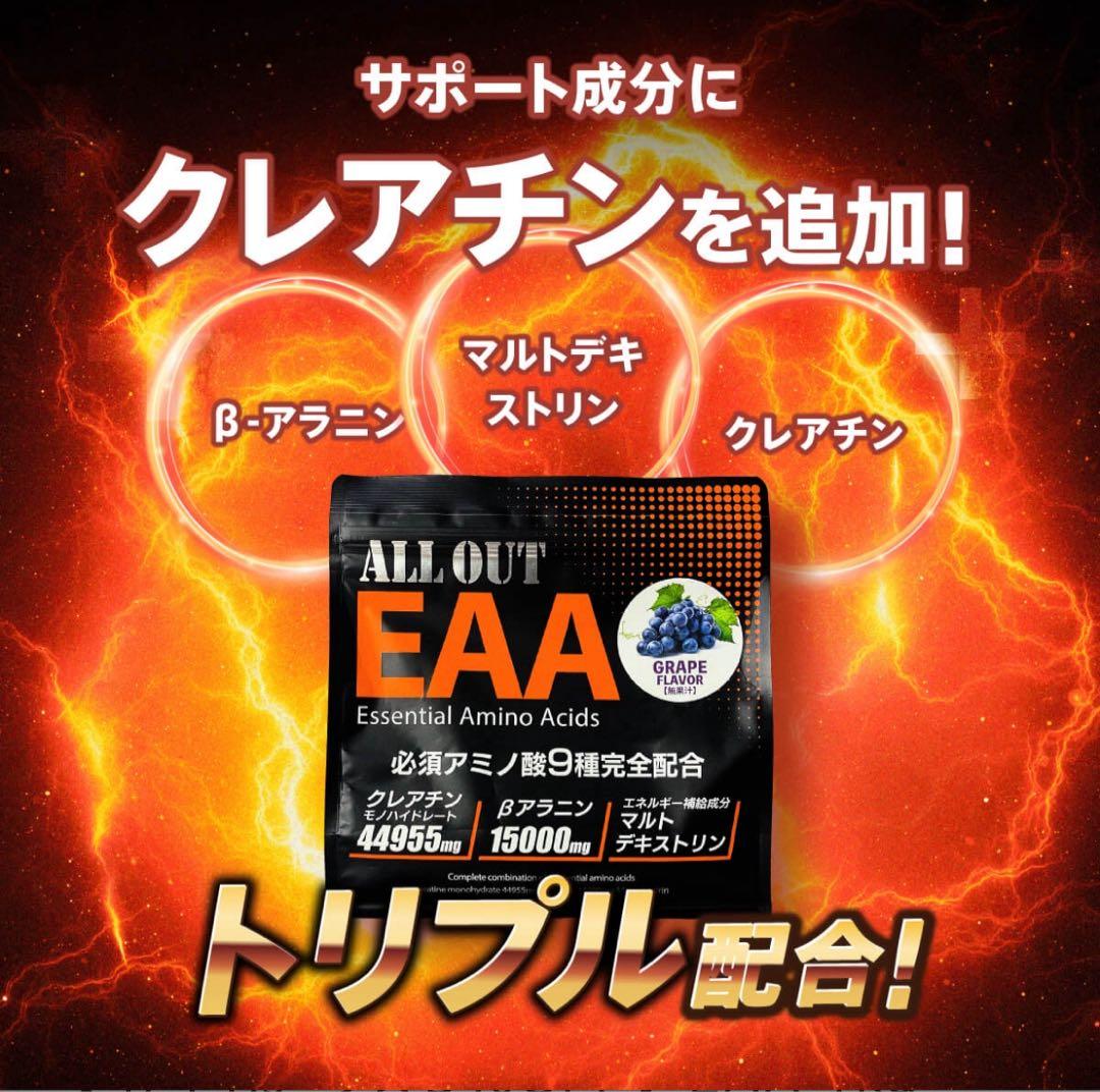 ALL OUT オールアウト EAA ピンクグレープフルーツ風味 500g — image 5