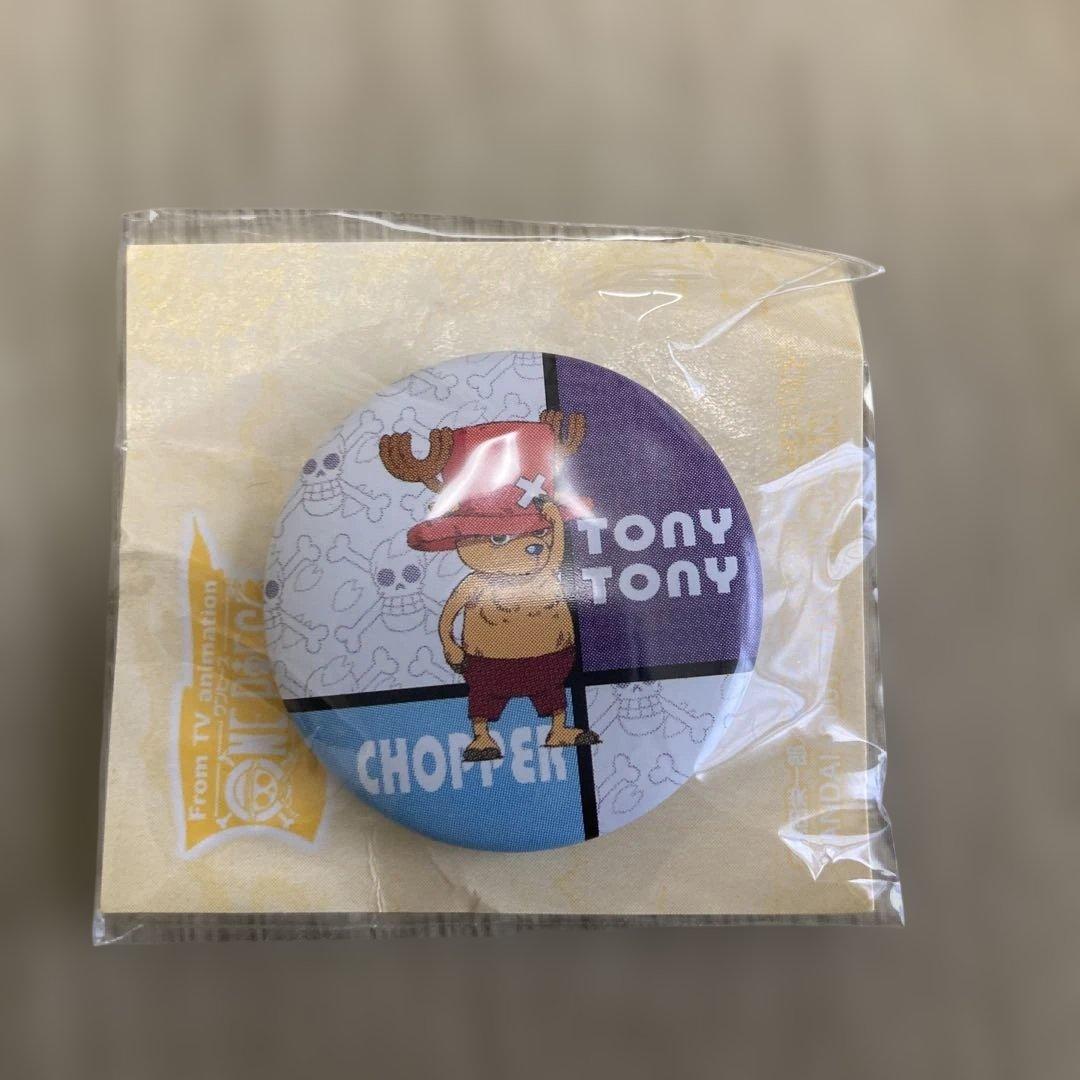 希少　初期　ONE PIECE チョッパー 缶バッジ 3種セット　ワンピース — image 4