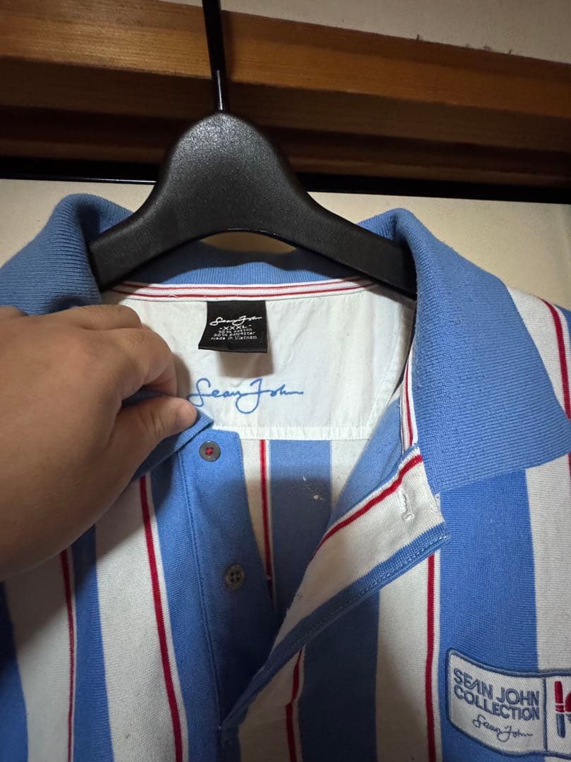 Sean John ポロシャツ ストライプ XXXL — image 2