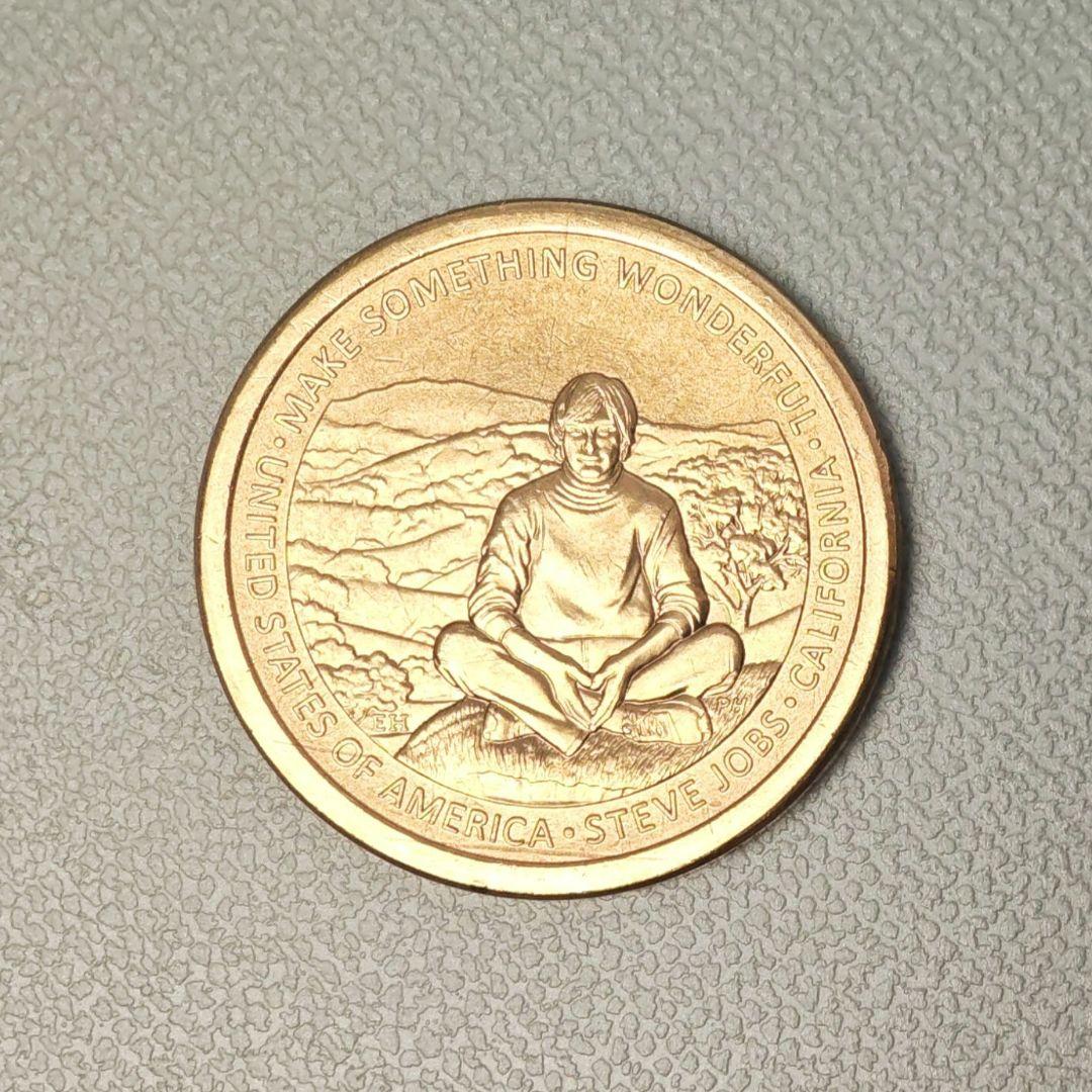 Steve Jobs 記念$1-コイン アップル — image 3