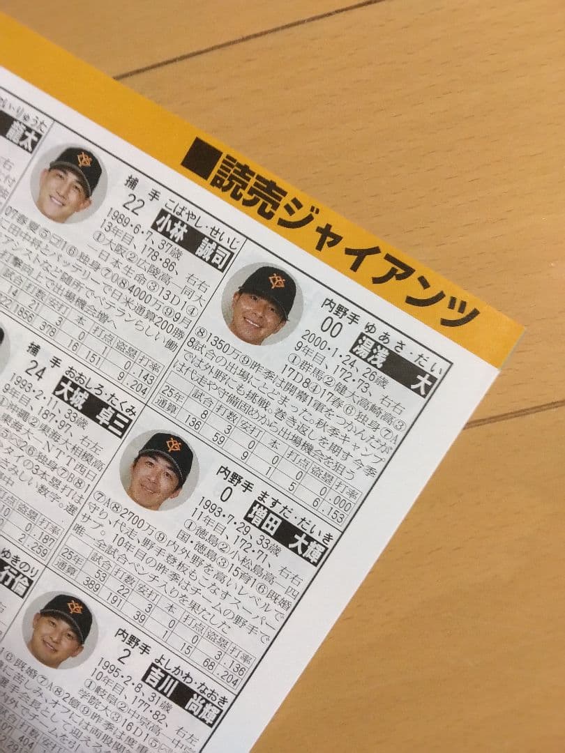 2026 プロ野球選手名鑑 報知ガイド NO.218 — image 4