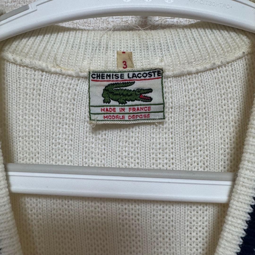 LACOSTE ラコステ　Vネック　セーター　ニット — image 4