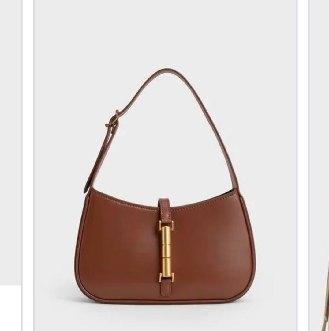 Charles&Keith セシア　ハンドバッグ　ブラウン — image 2
