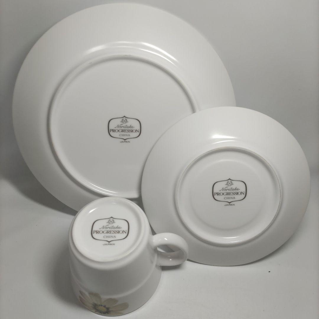 未使用ノリタケ PROGRESSION カップ&ソーサー&21cmプレート — image 5