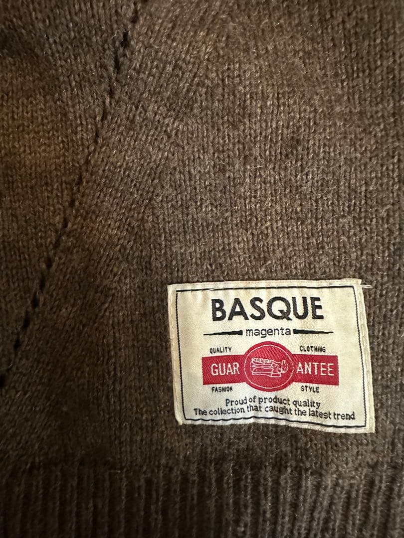BASQUE magenta ニット セーター ブラウン Fサイズ — image 2