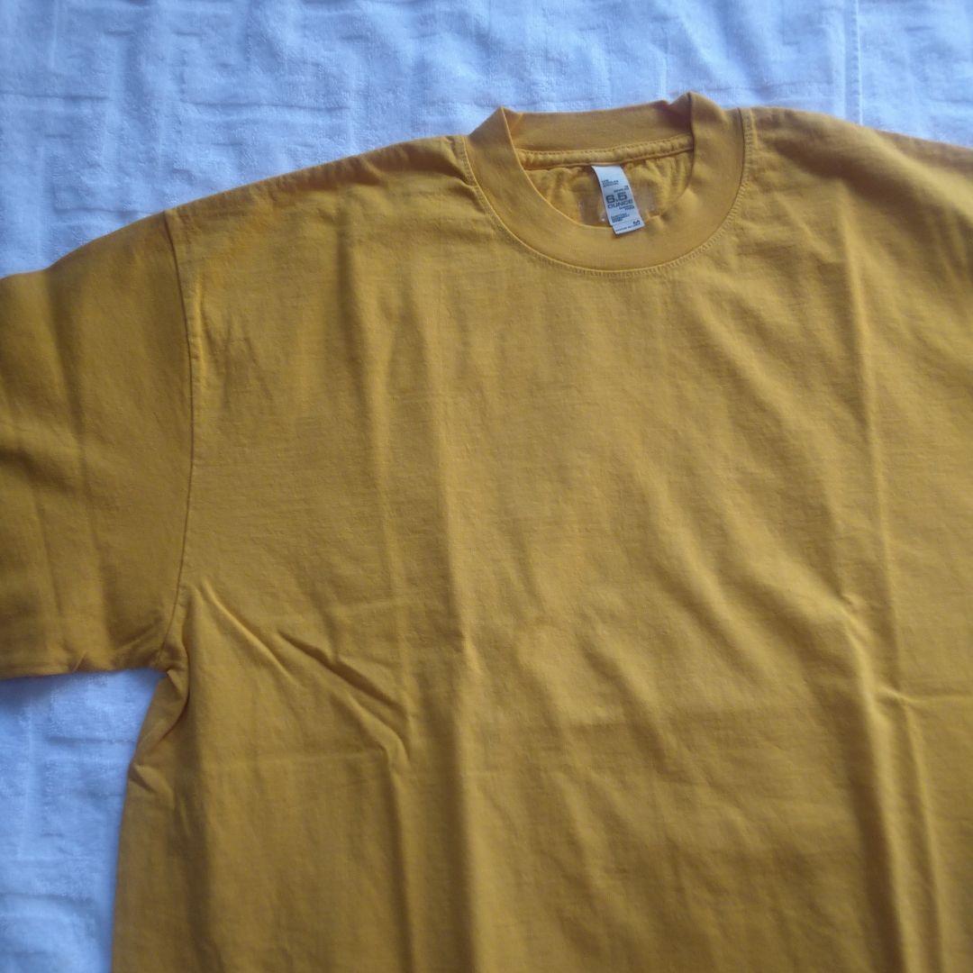 新品♦値下げしました♦✨ロスアパ✨♦ガーメントダイ半袖Ｔシャツ♦色ゴールド♦Ｍ — image 4