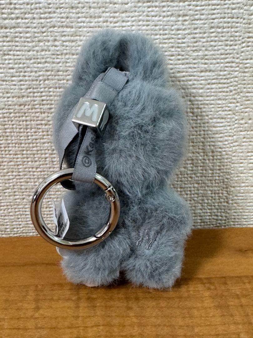 ラブブ Labubu ぬいぐるみ イニシャル キーホルダー W — image 2