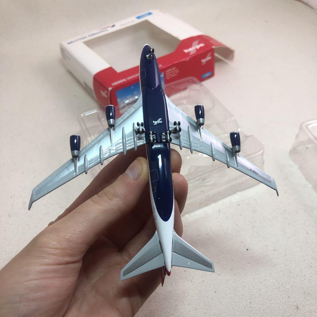 ブリティッシュ・エアウェイズ　ヘルパ Wings 1/500 B747-400 — image 4