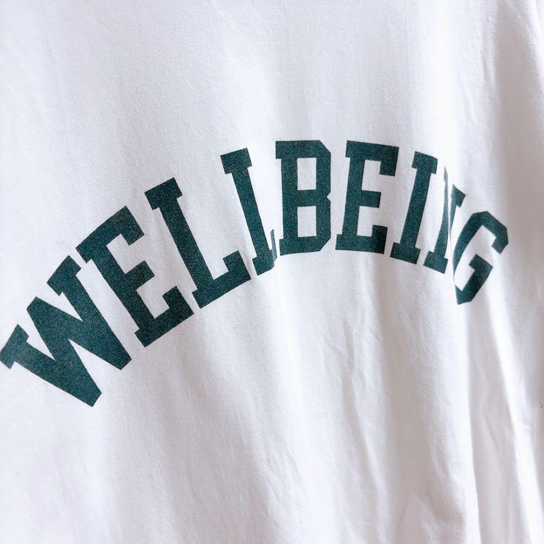 FRAMEWORK✨WELLBEING オーバーロゴT　ホワイト — image 5