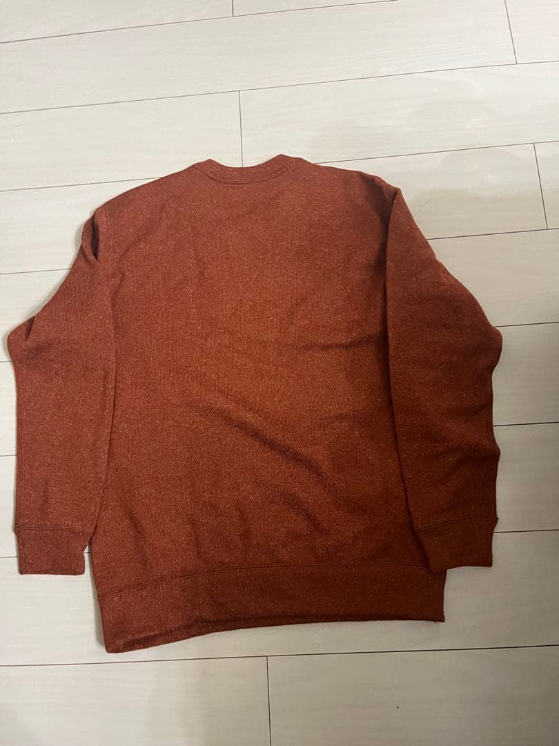 ユニクロUNIQLO オレンジ系 Lサイズ 裏起毛セーター — image 2