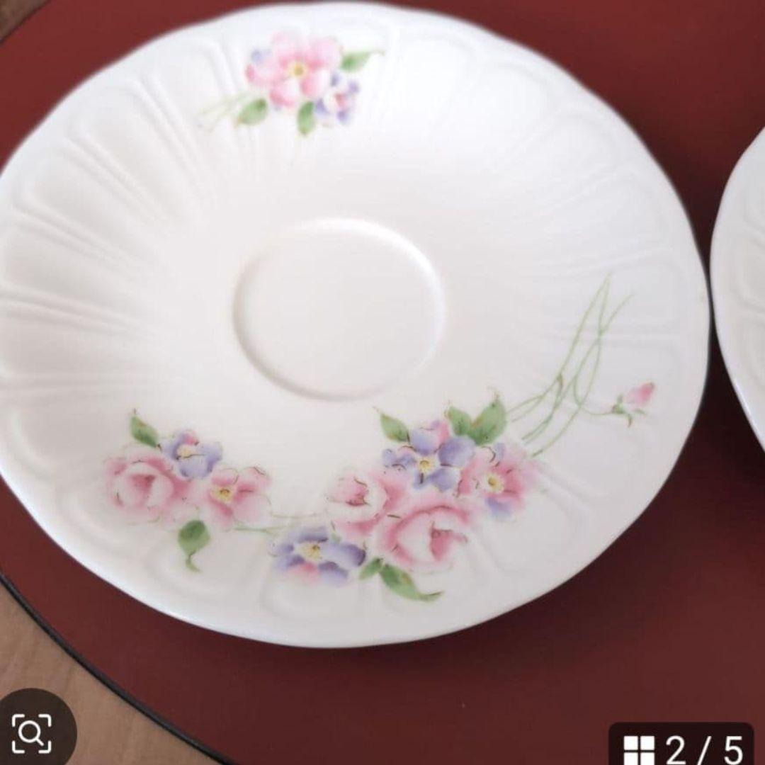 ボーンチャイナ ソーサー 2枚セット — image 2