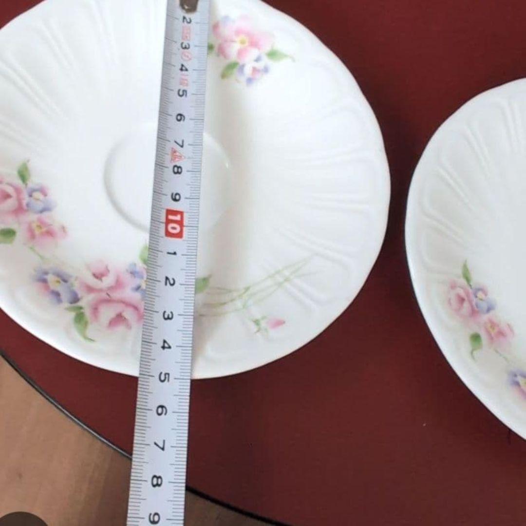 ボーンチャイナ ソーサー 2枚セット — image 4