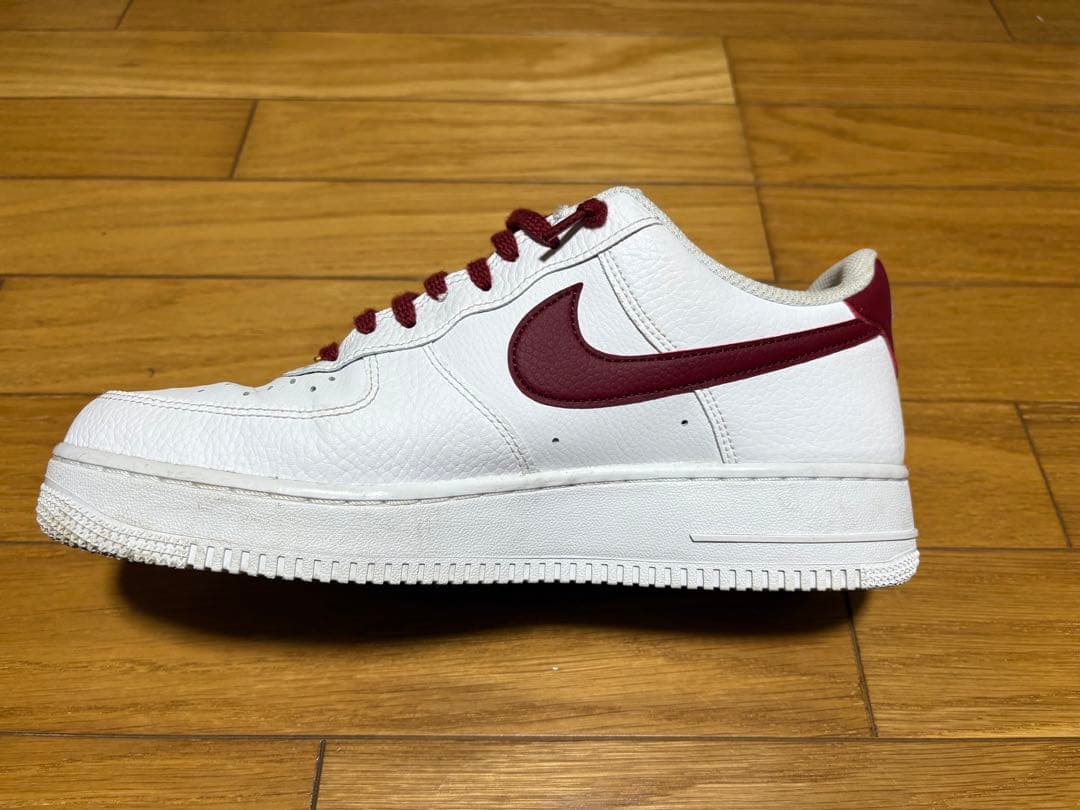 NIKE AIR FORCE 1 ホワイト レッド — image 5