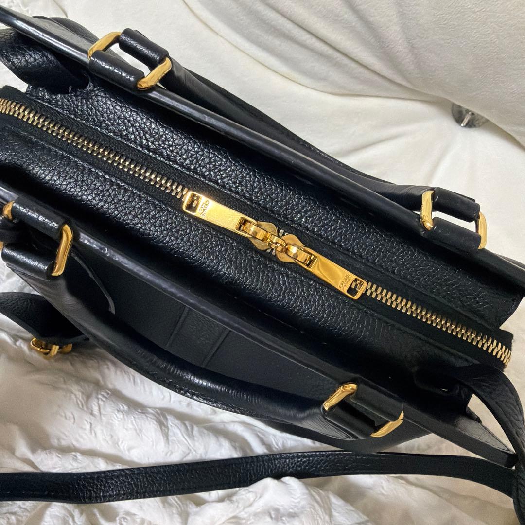 美品 おしゃれ CELINE スモール カバ ドゥ フランス 2way バッグ — image 5