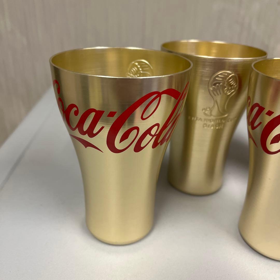 Coca-Cola FIFA World Cup Trophy グラス4個セット — image 3