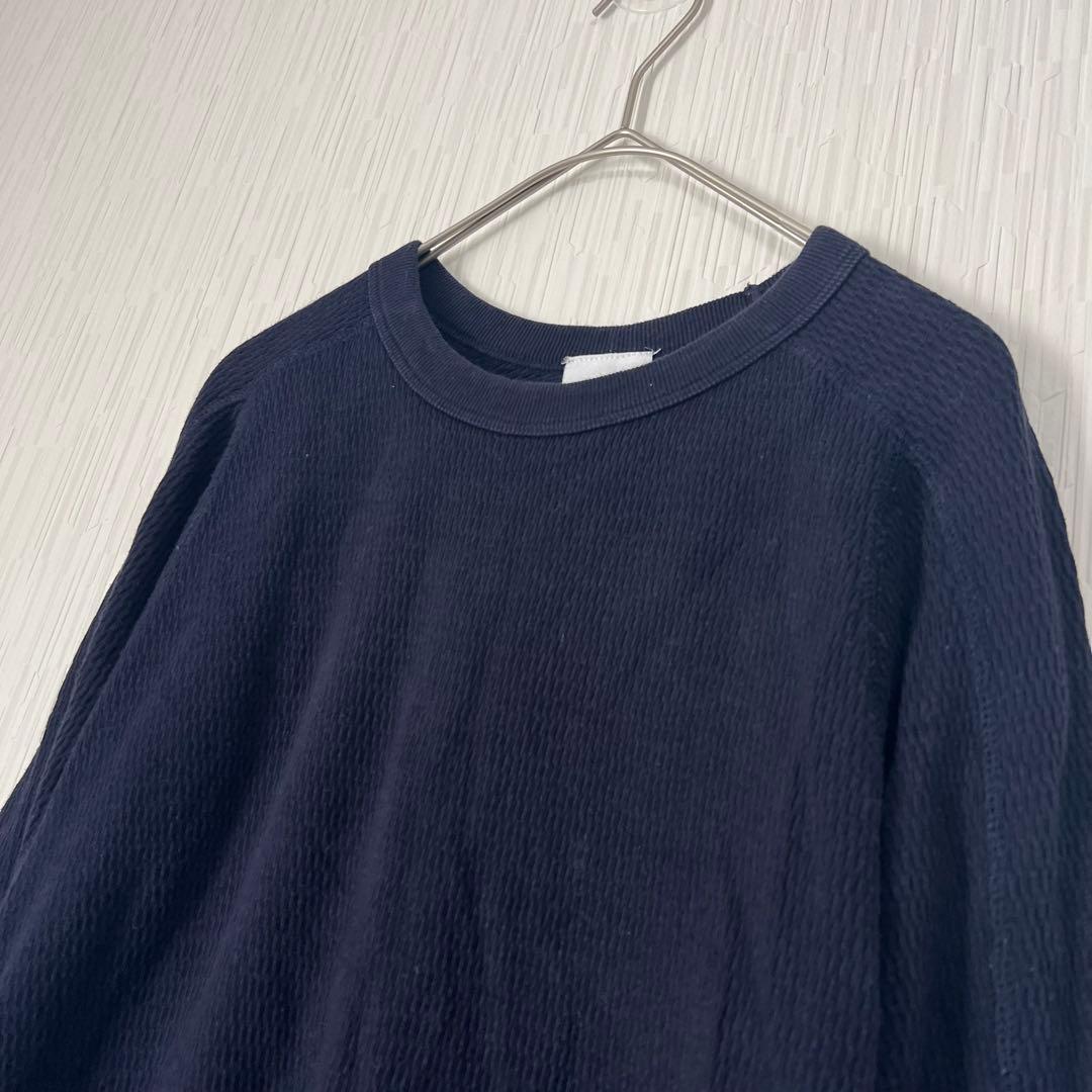 チャオパニック 長袖シャツ F カットソー ネイビー ロンT 大人カジュアル — image 2