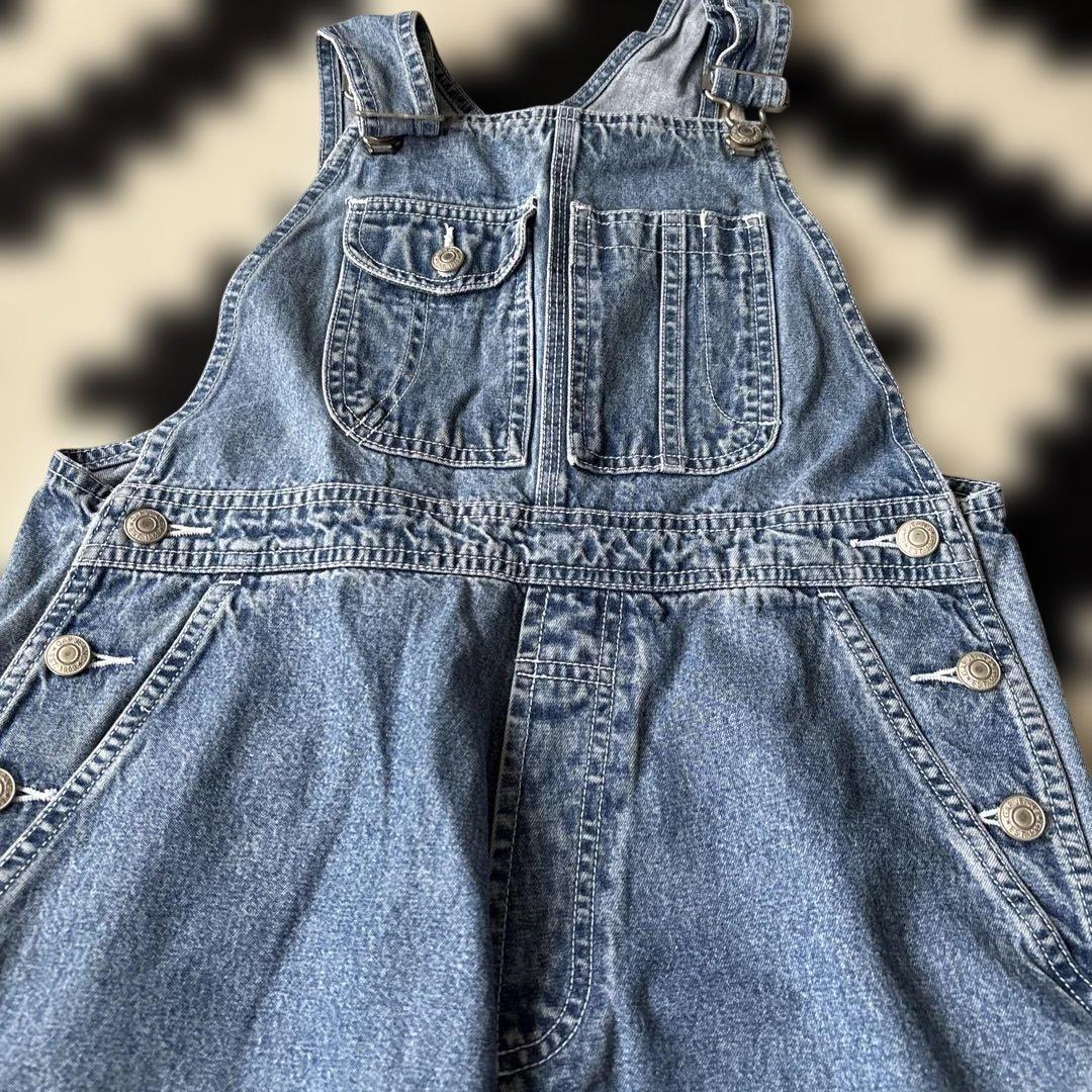 GAP デニムブルー オーバーオール XS 150〜160ぐらい — image 4