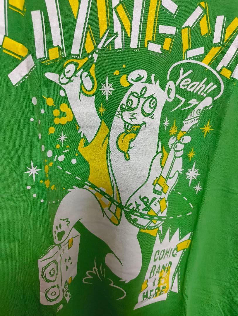 【値下げ】四星球SU-XING-CYU Tシャツ グリーン Mサイズ — image 3