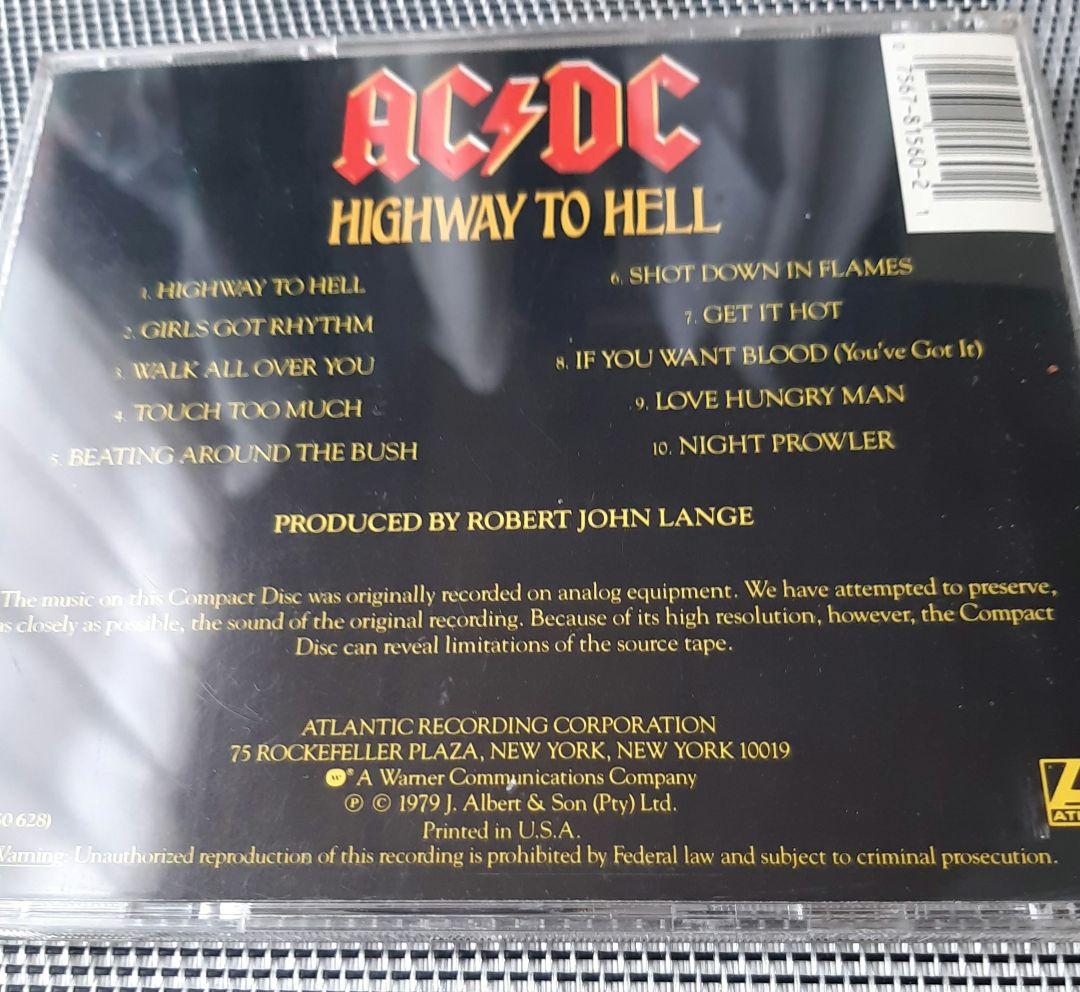 輸入盤CD　AC/DC　”Highway to Hell” — image 2