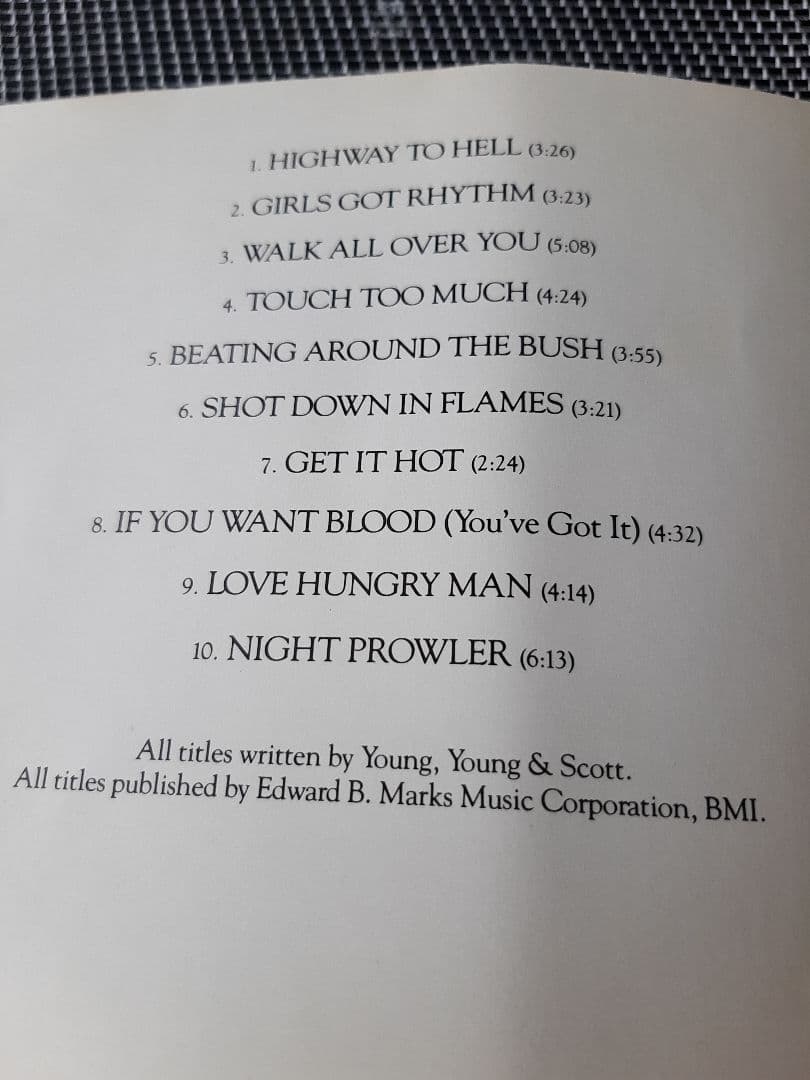 輸入盤CD　AC/DC　”Highway to Hell” — image 4