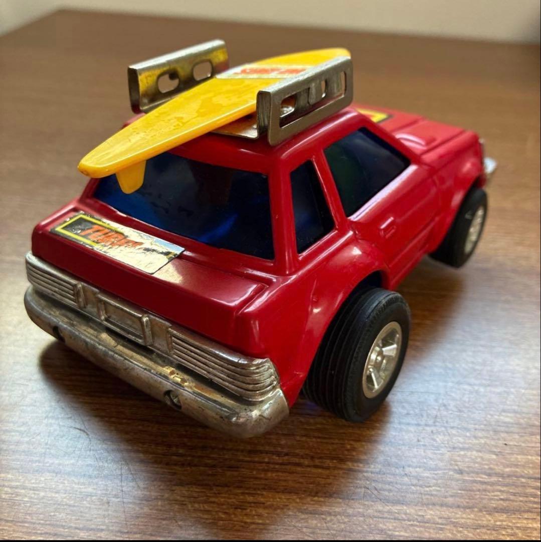 【訳あり】昭和レトロ 4WD ミニカー サーフボード フリクション — image 2