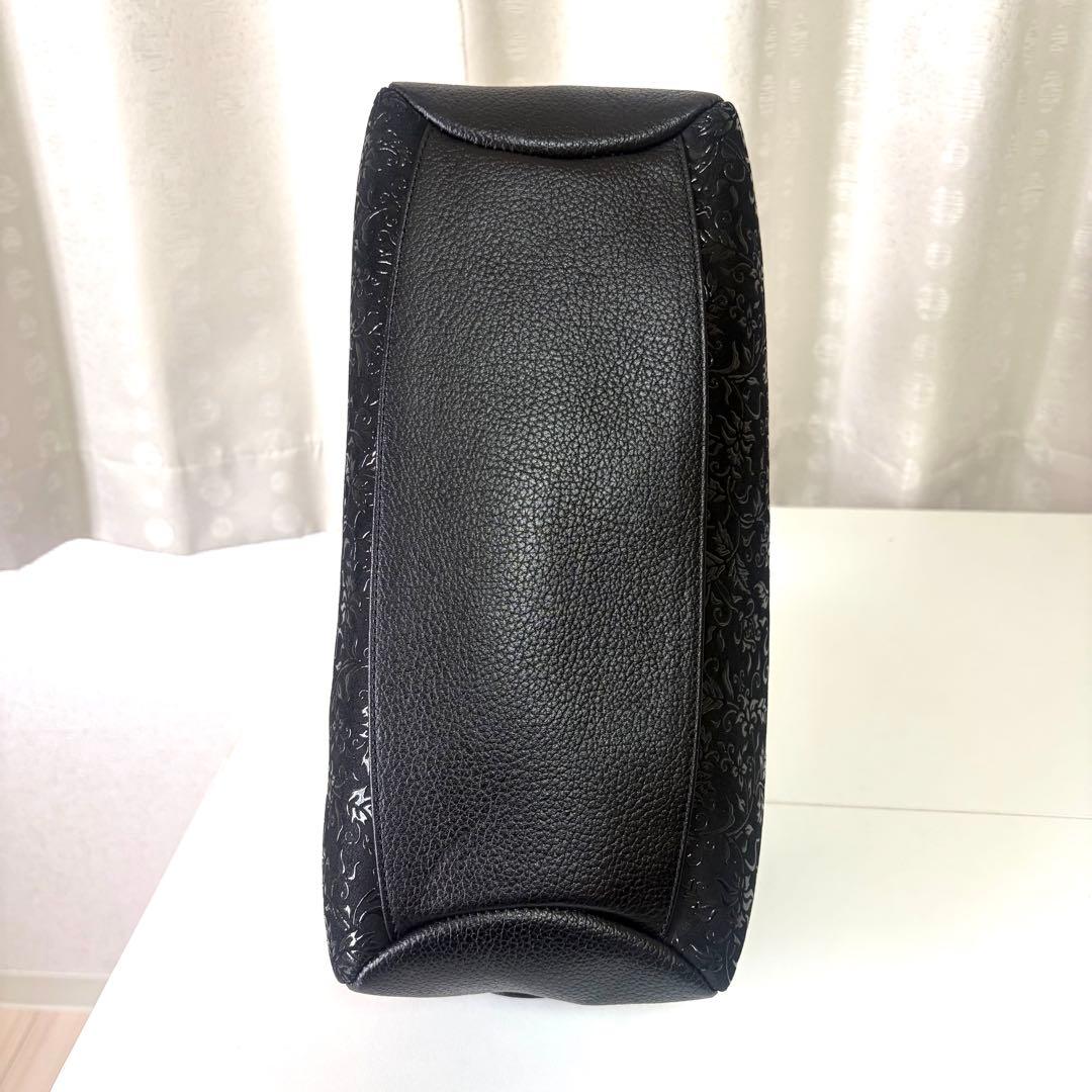 インデン屋 ハンドバッグ 黒 — image 4