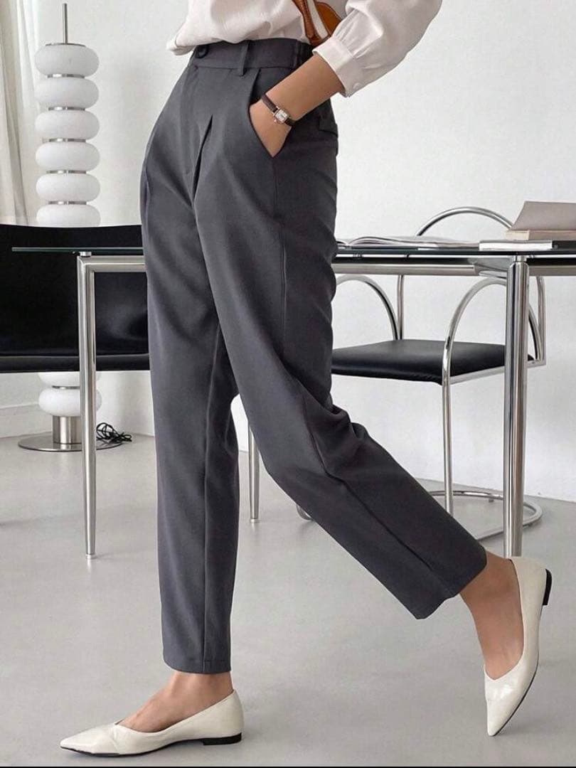 [新品]SHIEN テーパード パンツ XS — image 5