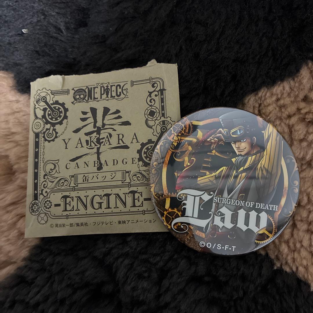 ONE PIECE ワンピース　輩缶バッジ　ENGINE 第11弾　ロー — image 5