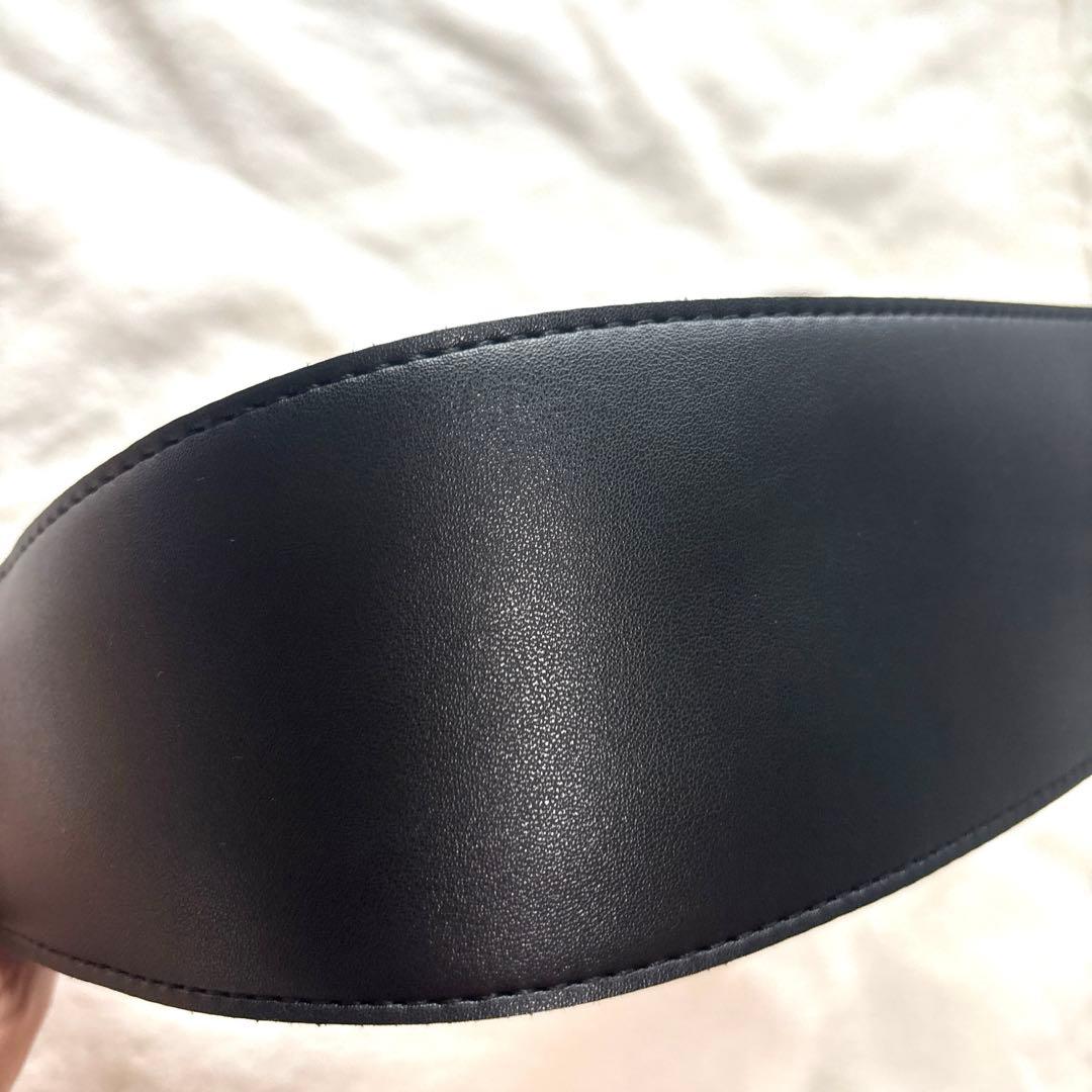 ブラック シンプル　ワンショルダーバッグ — image 5