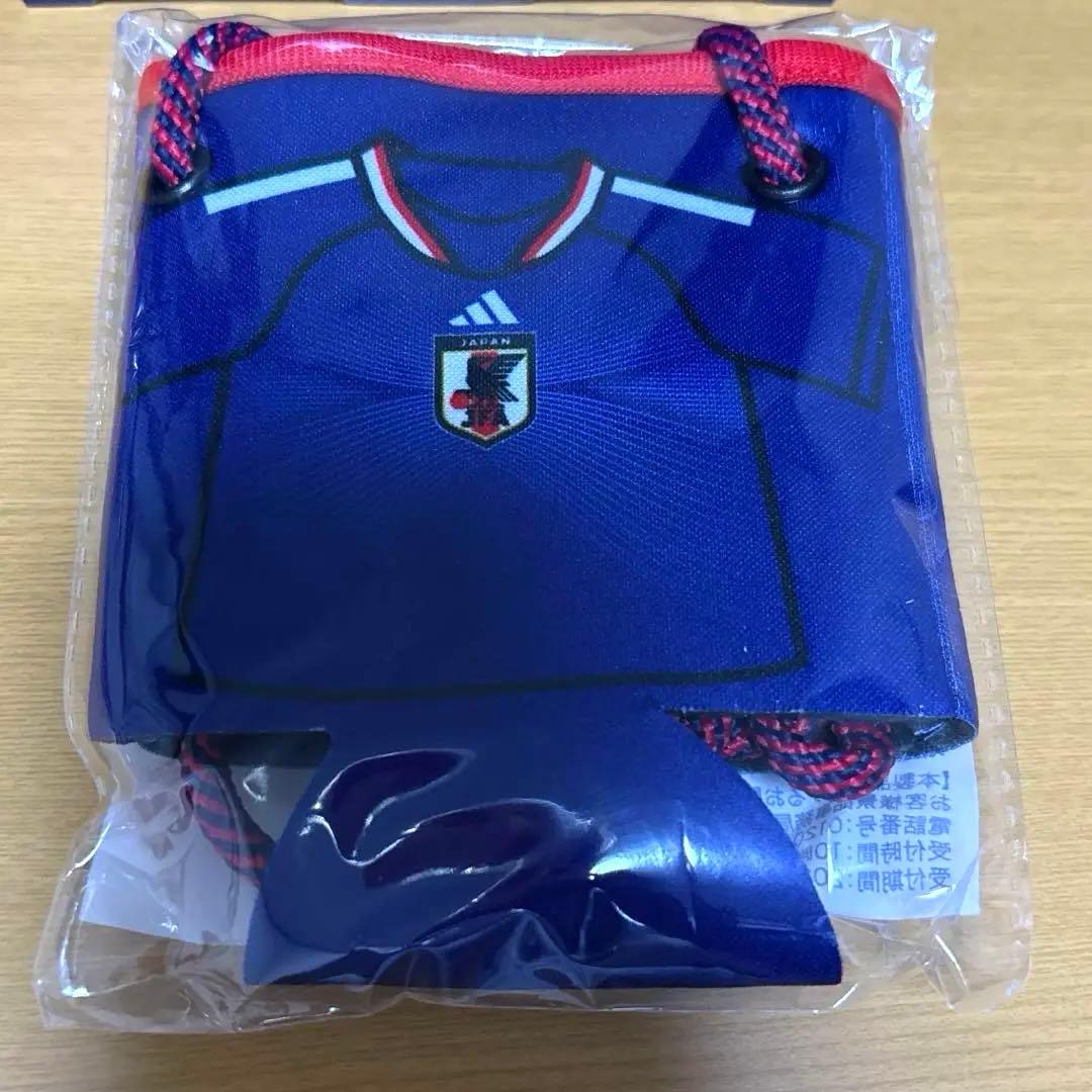 KIRINサッカー日本代表応援タオルマフラー　グッドエールステッカー　缶ホルダー — image 3