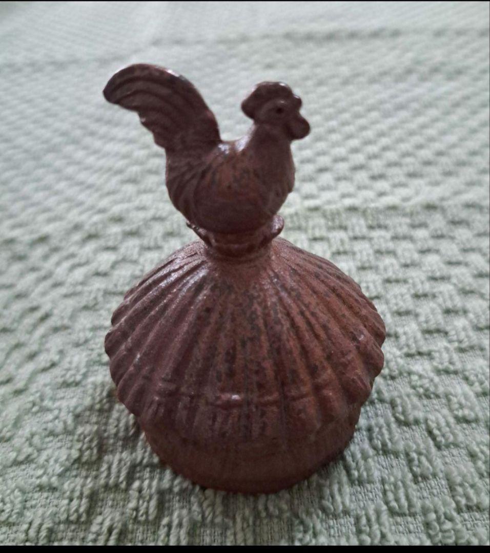 茶道具　備前焼　干支　香合　酉　木村陶峰　陶正園 — image 3